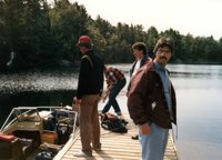 Loading the boat